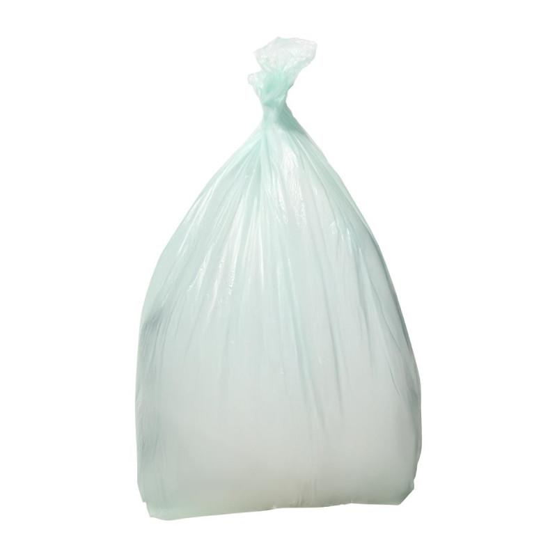 Sacs poubelle standard Jantex verts 80L (lot de 200)