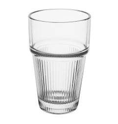 Gobelets empilables rainurés Olympia 300ml (lot de 6)