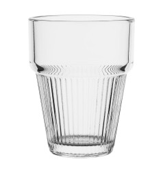 Gobelets empilables rainurés Olympia 150ml (lot de 6)