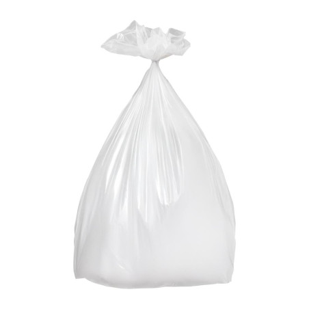 Sacs poubelle transparents Jantex pour usage standard 70L (lot de 200)