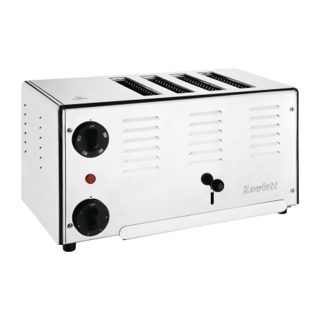 Grille-pain 4 fentes Rowlett Premier avec résistances DuraHeat supplémentaires