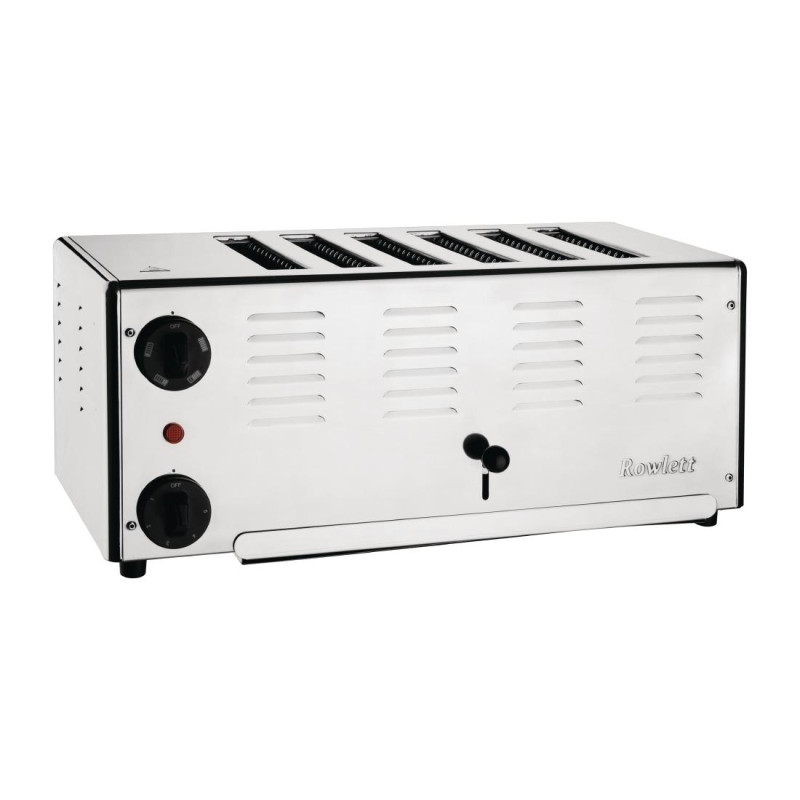 Grille-pain 6 fentes Rowlett Premier avec résistances DuraHeat supplémentaires