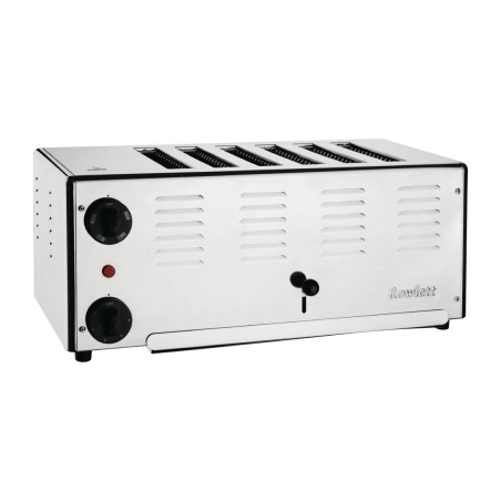 Grille-pain 6 fentes Rowlett Premier avec résistances DuraHeat supplémentaires