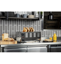Grille-pain 6 fentes Rowlett Premier avec résistances DuraHeat supplémentaires