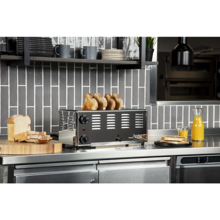 Grille-pain 6 fentes Rowlett Premier avec résistances DuraHeat supplémentaires