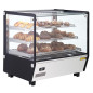 Vitrine chauffante de comptoir carrée Buffalo 120L
