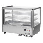 Vitrine chauffante de comptoir carrée Buffalo 160L