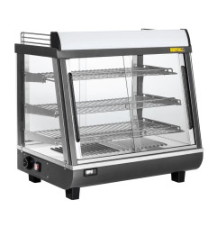 Vitrine chauffante portes avant et arriere Buffalo 96L