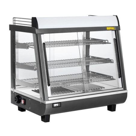 Vitrine chauffante portes avant et arriere Buffalo 96L