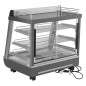 Vitrine chauffante portes avant et arriere Buffalo 96L