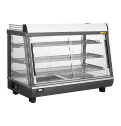 Vitrine chauffante portes avant et arriere Buffalo 136L