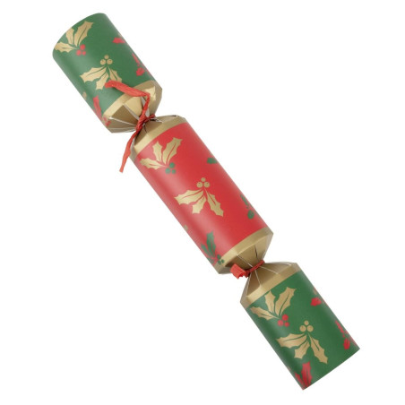 Crackers de Noël sans plastique Fiesta Recyclable 30cm (lot de 25)