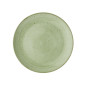 Assiettes avec rebord Churchill Stonecast Sage Green 228mm (Lot de 12)