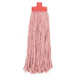 Tête serpillière à franges Kentucky Jantex rouge 450g