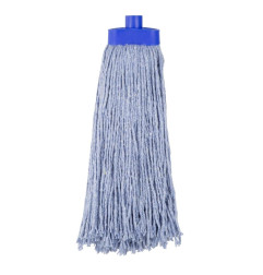 Tête serpillière à franges Kentucky Jantex bleue 450g