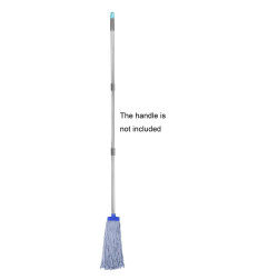 Tête serpillière à franges Kentucky Jantex bleue 450g