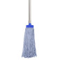 Tête serpillière à franges Kentucky Jantex bleue 450g