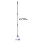 Tête serpillière en microfibre Jantex bande bleue 150g