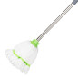 Tête serpillière en microfibre Jantex bande verte 150g
