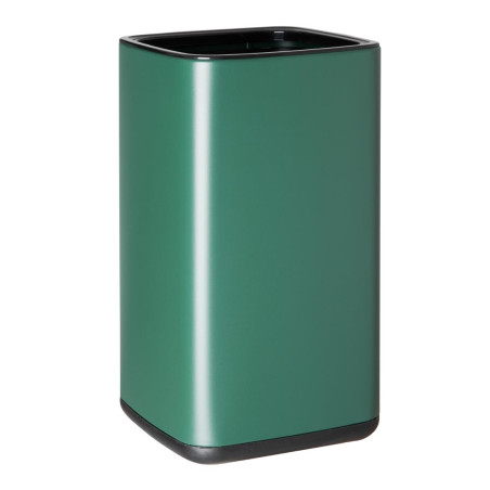 Poubelle carrée Bolero verte 10L