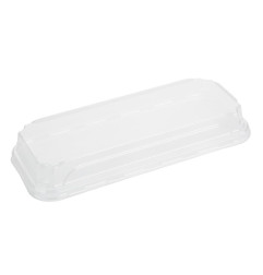 Couvercles en PET pour barquettes à sushi No. 2 Fiesta Recyclable (lot de 300)
