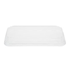 Couvercles en PET pour barquettes à sushi No. 2 Fiesta Recyclable (lot de 300)