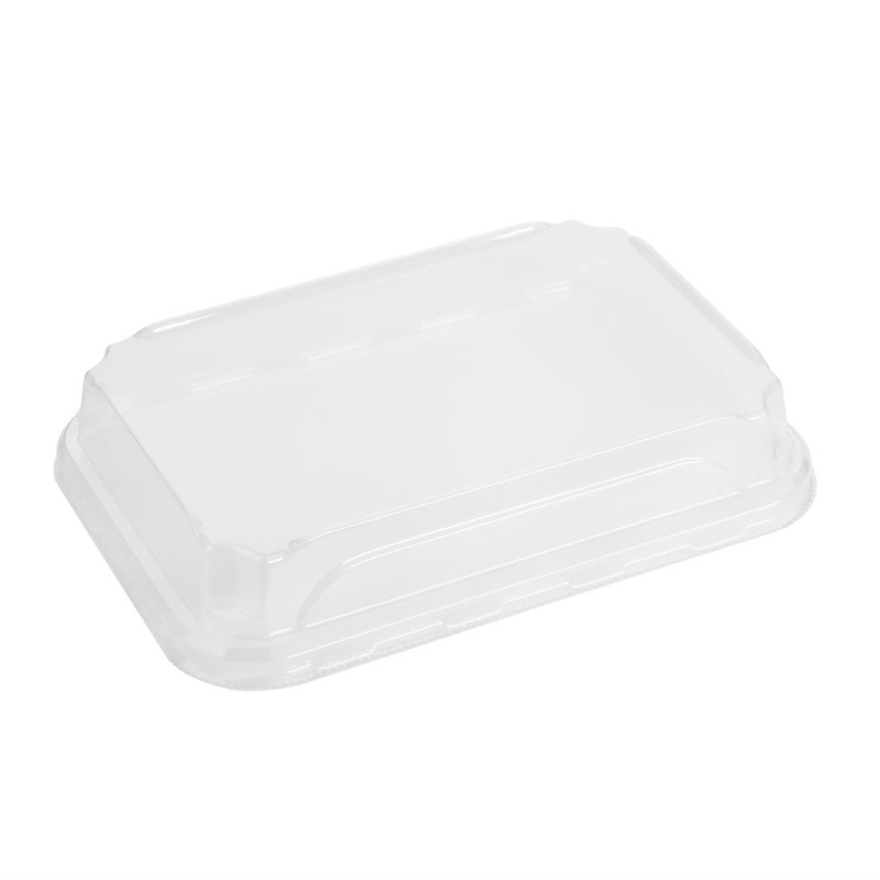 Couvercles en PET pour barquettes à sushi No. 3 Fiesta Recyclable (lot de 300)