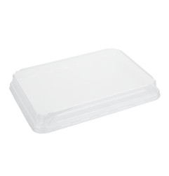Couvercles en PET pour barquettes à sushi No. 11 Fiesta Recyclable (lot de 300)