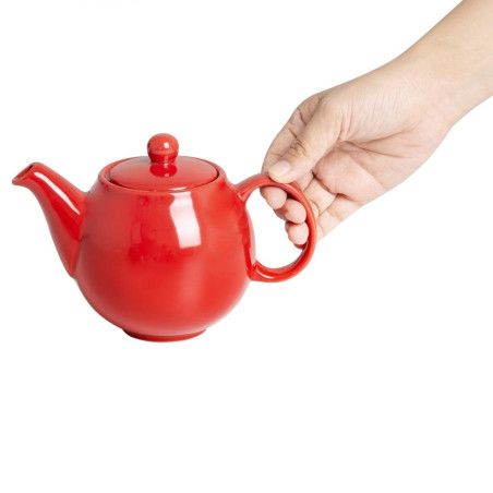 Théières Olympia Café rouges 450ml (lot de 2)