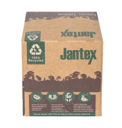 Cube de mouchoirs Jantex Green 100% recyclé 100 feuilles (lot de 36)