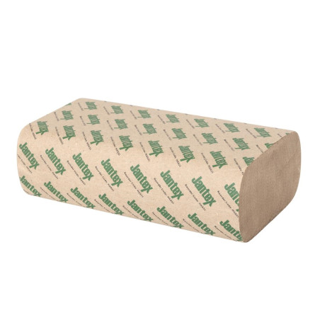 Essuie-mains plié en Z Jantex Green 100% recyclé 2 plis (2250 feuilles)