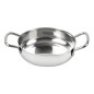 Plat en inox double poignée Olympia Table Presentation 125 mm