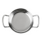 Plat en inox double poignée Olympia Table Presentation 125 mm