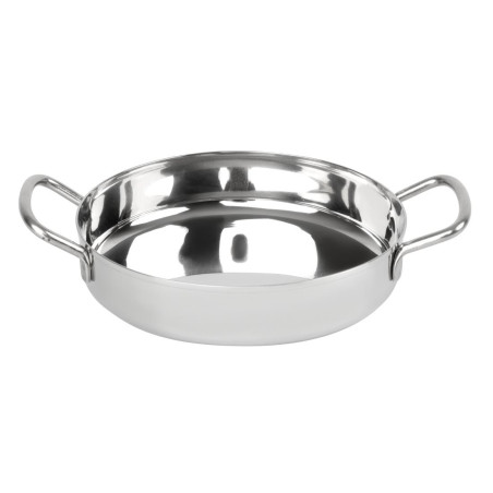 Plat en inox double poignée Olympia Table Presentation 150 mm