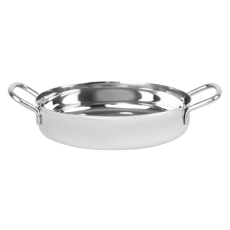 Plat en inox double poignée Olympia Table Presentation 180 mm