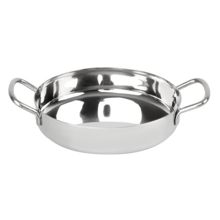Plat en inox double poignée Olympia Table Presentation 180 mm