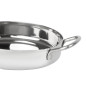 Plat en inox double poignée Olympia Table Presentation 180 mm