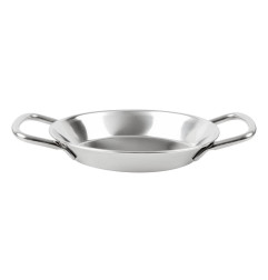 Mini plat à paëlla en inox Olympia Table Presentation 150mm