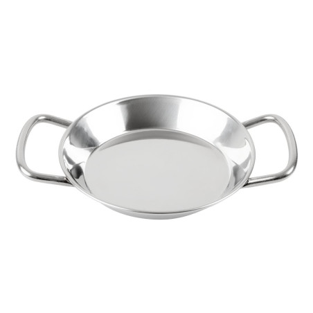 Mini plat à paëlla en inox Olympia Table Presentation 150mm