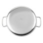 Plat double poignée en inox martelé Olympia Table Presentation 180mm