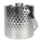 Seau à glace en inox double paroi Olympia Geo 2L