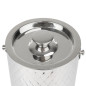 Seau à glace en inox double paroi Olympia Geo 2L