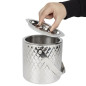 Seau à glace en inox double paroi Olympia Geo 2L