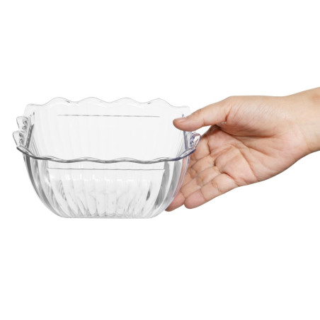 Petit saladier Olympia Kristallon transparent