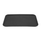 Plateau rectangulaire antidérapant en fibre de verre Olympia Kristallon noir 455x655mm