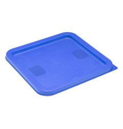 Couvercle carré pour boîte de conservation Hygiplas bleu 