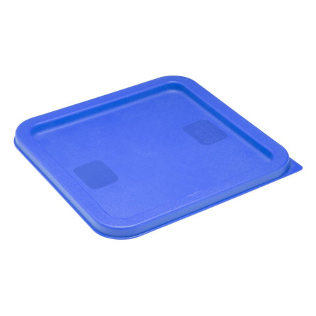 Couvercle carré pour boîte de conservation Hygiplas bleu 
