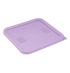 Couvercle carré pour boîte de conservation Hygiplas violet 