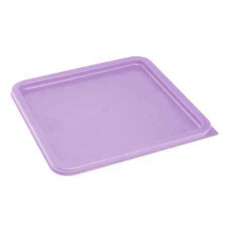 Grand couvercle carré pour boîte de conservation Hygiplas violet 