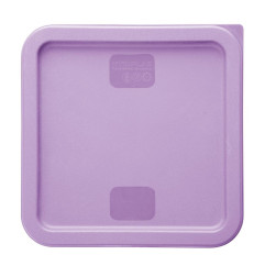 Grand couvercle carré pour boîte de conservation Hygiplas violet 